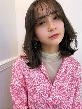 カラー 透明感カラー/ 鶴田 爽一郎のヘアスタイル