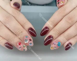 ネイル 神田 ココナッツのネイルデザイン