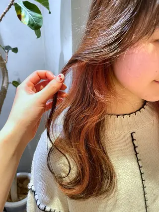 カラー 🐣Say.ree ひらいで ななみ🐣のヘアスタイル