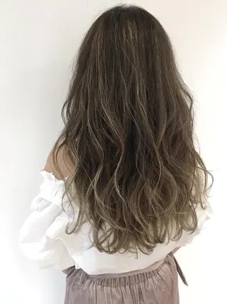 ロング ボブ/縮毛矯正 🌟梅田盛一🌟のヘアスタイル