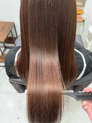 ロング 福島 ひかりのヘアスタイル