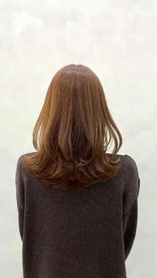 ミディアム 大橋 拓実のヘアスタイル