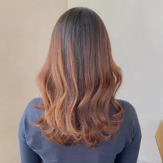 ミディアム 顔まわりカット🌟 くびれヘア/寺門遥輝のヘアスタイル