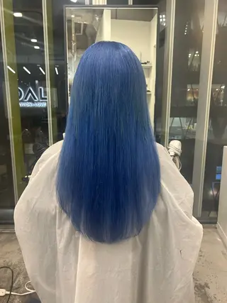 ロング カラー レイヤー sala 推しカラー職人🎀のヘアスタイル