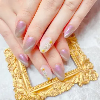 ネイル マジック ミラーのネイルデザイン