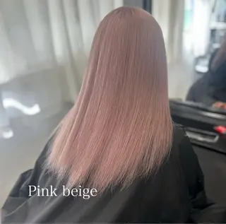 カラー anju/大阪/ ハイトーン/心斎橋のヘアスタイル