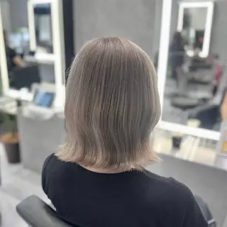 ミディアム ❤️‍🔥シールエク ＋カラー京❤️‍🔥のヘアスタイル