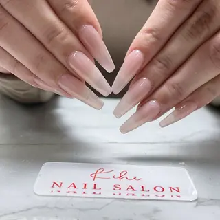 ネイル ユリ🎀長さだし/ パラジェル/持ち込みのネイルデザイン