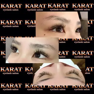 マツエク・マツパ ★KAEDE★伊勢崎 【KARAT】のマツエク・マツパデザイン