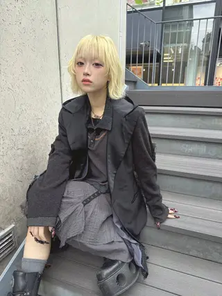 ショート カラー 💎透明感カラー特化 💎TAISEIのヘアスタイル