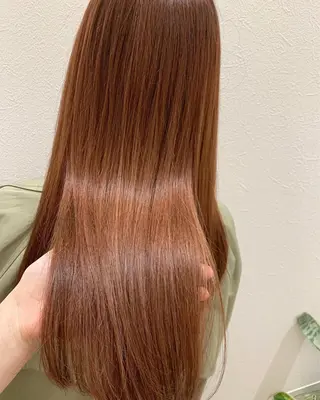 ロング カラー hub hair レイヤー/透明感のヘアスタイル