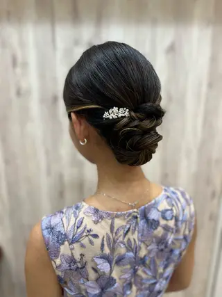 ヘアアレンジ ヘアメイクネイリスト 💄💅hidemiのヘアスタイル