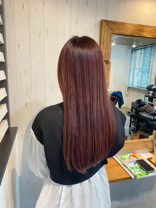 ロング カラー [店長]加地 峻のヘアスタイル