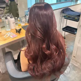 セミロング 横浜美容室/透明感 カラー/レイヤーのヘアスタイル