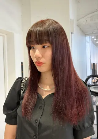 ロング 韓国ヘアメンズ・レデ ィース特化ミクのヘアスタイル