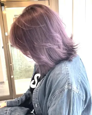 ミディアム カラー ALLEN hair 京橋店のヘアスタイル