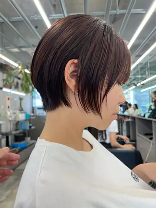 ショート ハッシュカット カシマハヤトのヘアスタイル