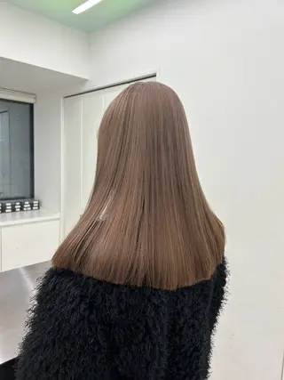 セミロング カラー パーマ ヘアアレンジ メンズ ♡ 𝐑𝐈𝐎♡のヘアスタイル