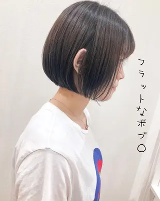ショート 横浜ブリーチムラ直し ハイトーン/ブリーチのヘアスタイル