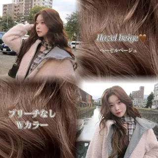 ロング カラー 韓国レイヤー🇰🇷 /縮毛矯正💎/月音のヘアスタイル