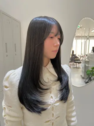 ロング 透明感カラー🍃 レイヤースタイル✨葵のヘアスタイル