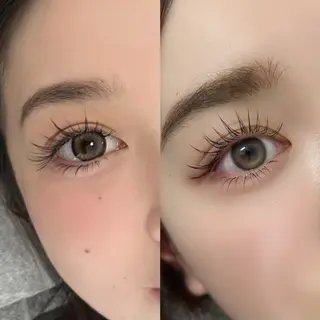 マツエク・マツパ 束感まつ毛nasu marina🎀の眉毛・アイブロウイメージ