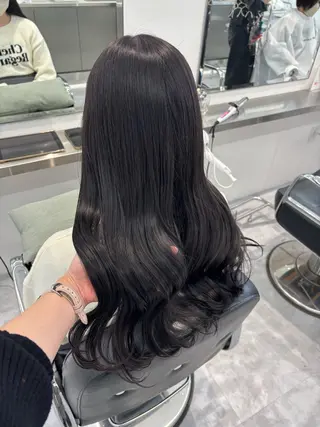 ロング カラー ParveMix 🪽鳥取彩花のヘアスタイル