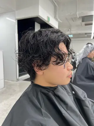 メンズ 柏メンズパーマ特化 蛯谷 晃裕のヘアスタイル