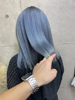 ミディアム カラー ⭕️ダメージレス特化 髪質改善🥇丸山憲人のヘアスタイル