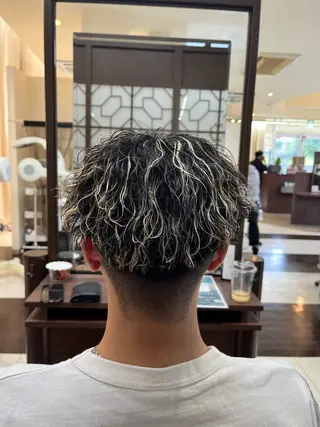 ショート カラー パーマ メンズ 🧊メンズ特化🧊 高木航希のヘアスタイル