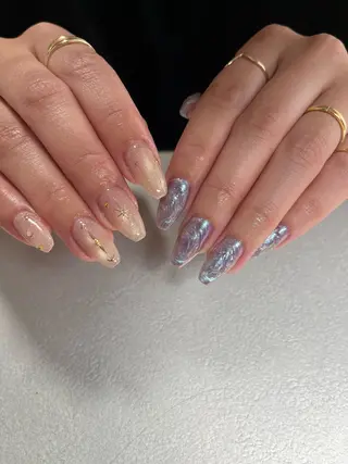 ネイル tsumeya ゆるかわ手描きネイルのネイルデザイン