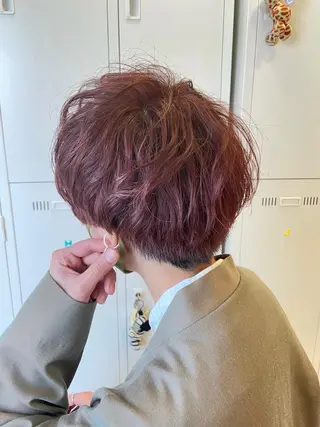 ショート カラー メンズ 髪質改善/ショート/ メンズカット/KAiのヘアスタイル