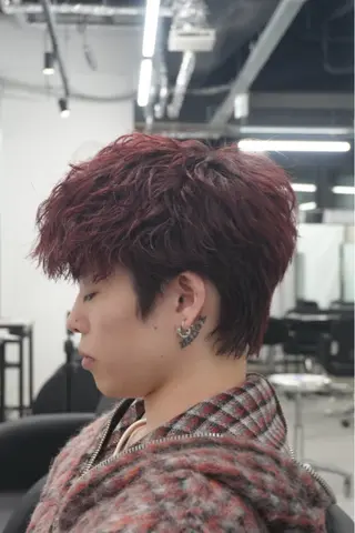 ショート メンズ 湖城 恵吾のヘアスタイル