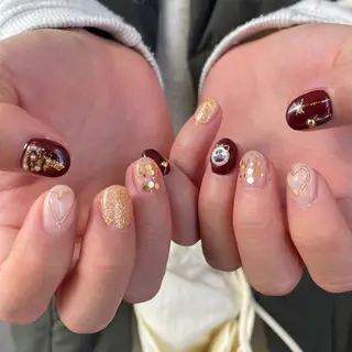 ネイル Yu_me 北堀江 chikaのネイルデザイン