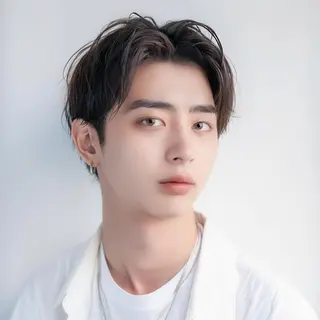 メンズ アイブロウ Rocca hair aoiのヘアスタイル