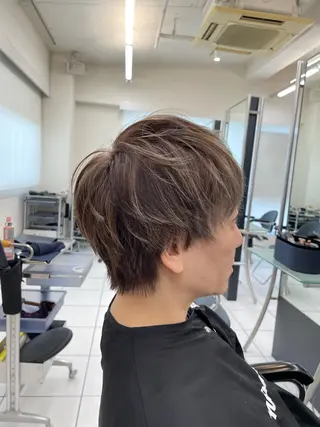 ショート 大山 真衣のヘアスタイル