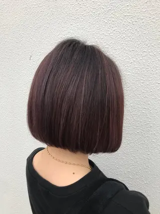 ミディアム カラー 似合わせ/ブリーチ カラー.岡田友仁のヘアスタイル