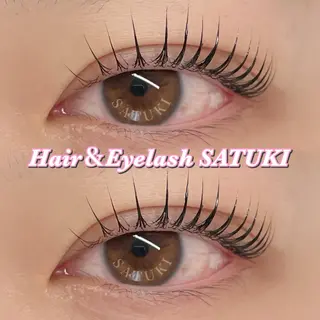 マツエク・マツパ Hair＆Eyelash SATUKI所属・永柳 香織のマツエク・マツパデザイン