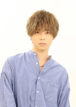 ミディアム カラー メンズ メンズ特化パーマ &カラー🔥小倉大和のヘアスタイル
