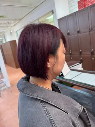 ショート カラー 美髪透明感🫧三澤 廉 M.SLASHのヘアスタイル