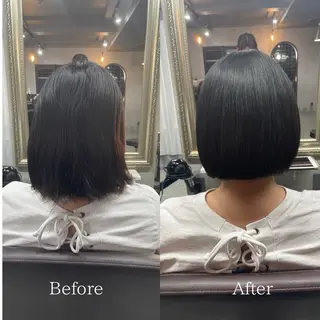 ミディアム 艶髪/透明感カラー 山﨑俊輔のヘアスタイル