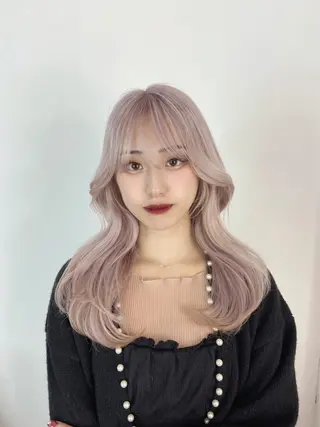 ロング カラー 縮毛矯正特化/ 髪質改善/菊地菜々美のヘアスタイル