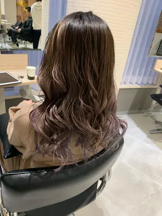 セミロング 髪質改善専門店 Lucasのヘアスタイル