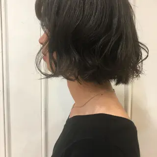 ミディアム カラー ヘアアレンジ インナーカラー/ KANAのヘアスタイル