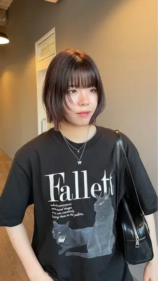 ショート カラー ウルフ/ボブ/レイヤ ーカット◎ricoのヘアスタイル