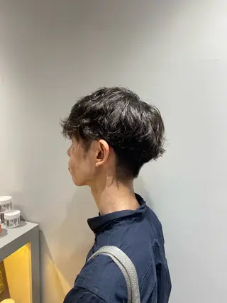 パーマ RIKIYA👑 北千住メンズ特化👑のヘアスタイル