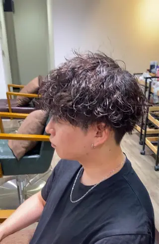 メンズ 粕川 達哉のヘアスタイル