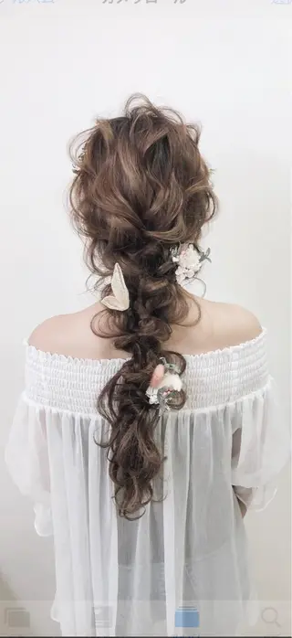 ロング ヘアアレンジ ともや/ヘアセット/ ヘアメ/ヘアアレンジのヘアスタイル