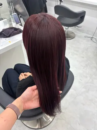 カラー かわいい艶髪🤍 れいな🤍のヘアスタイル