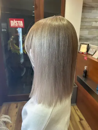 ミディアム カラー 🎀たな 🧸のヘアスタイル